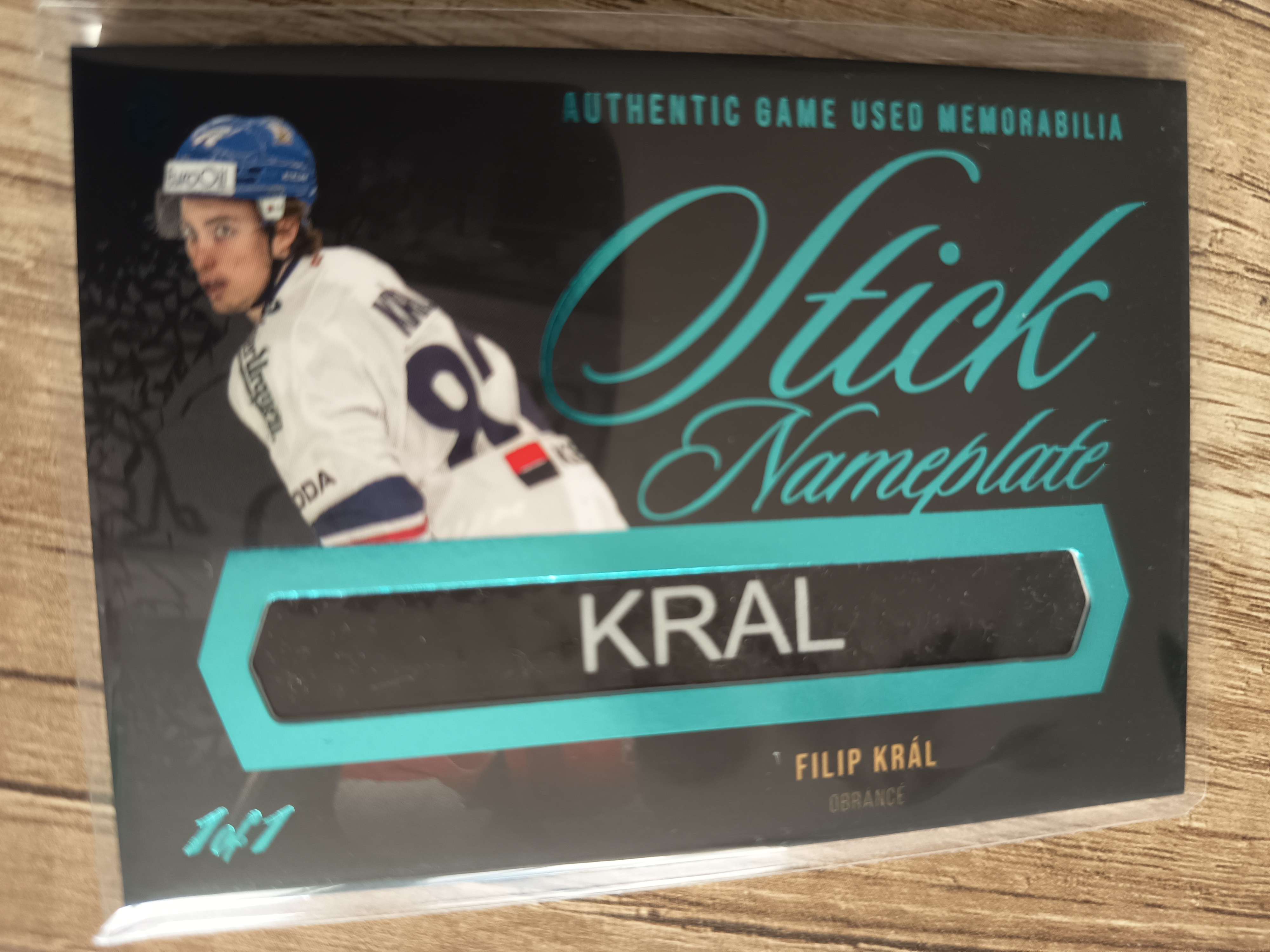 Stick Nameplate