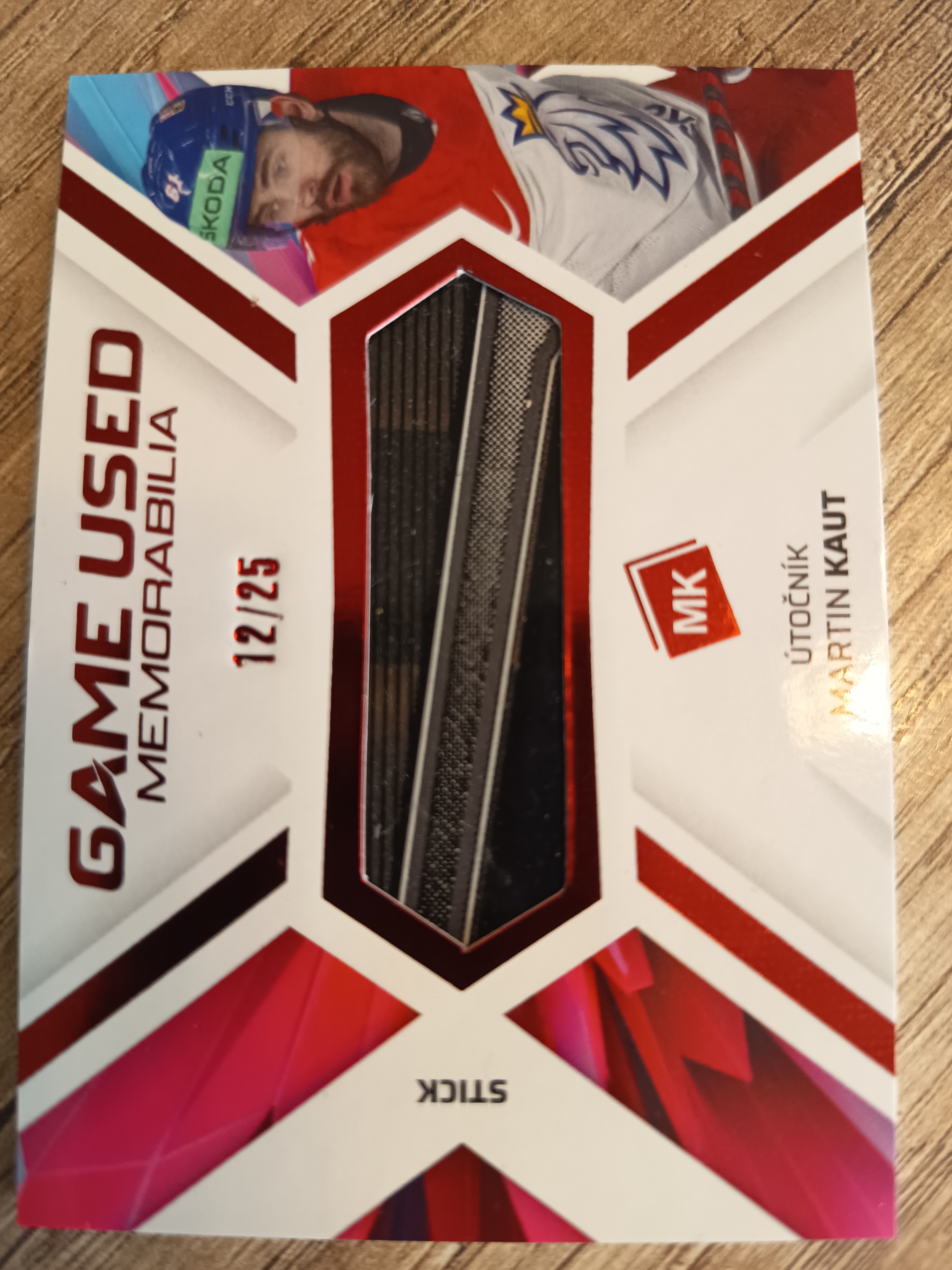 Game Used Memorabilia RED xx/25