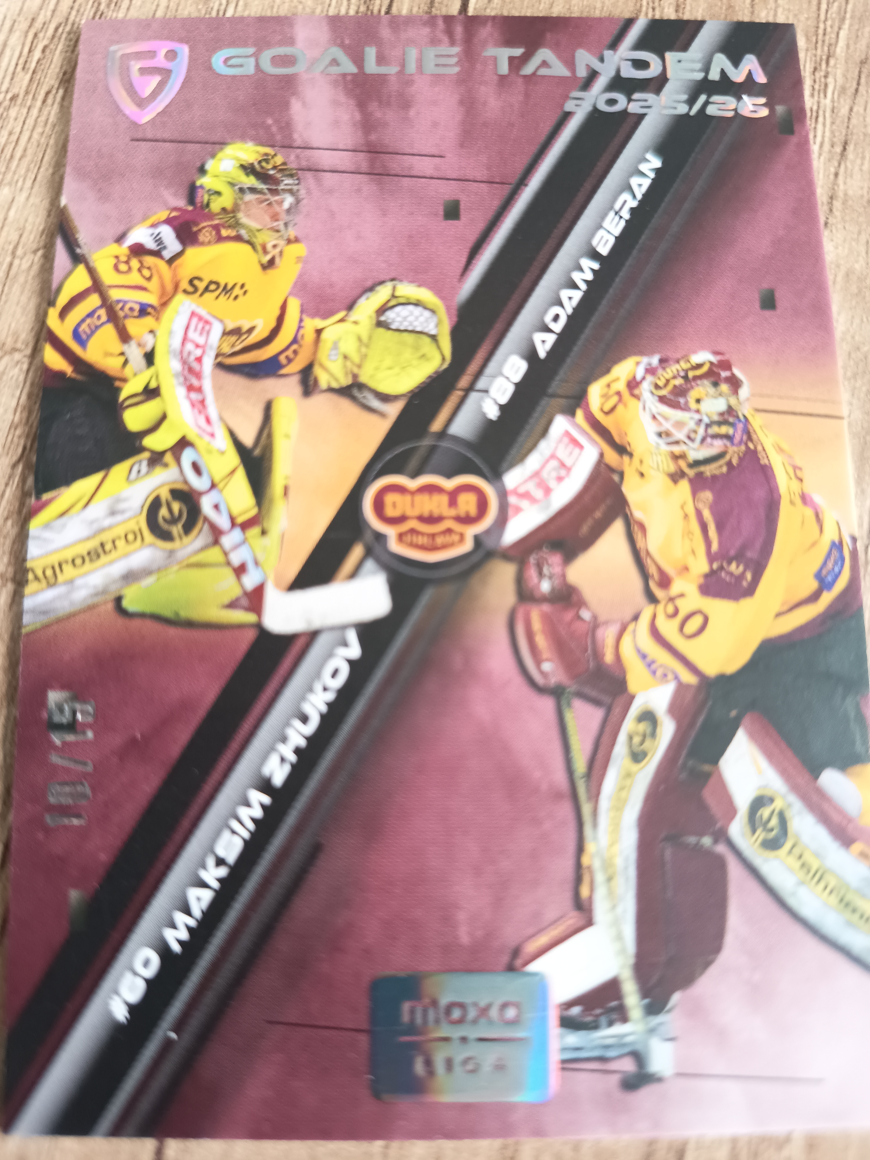 Goalie tandem limit xx/15