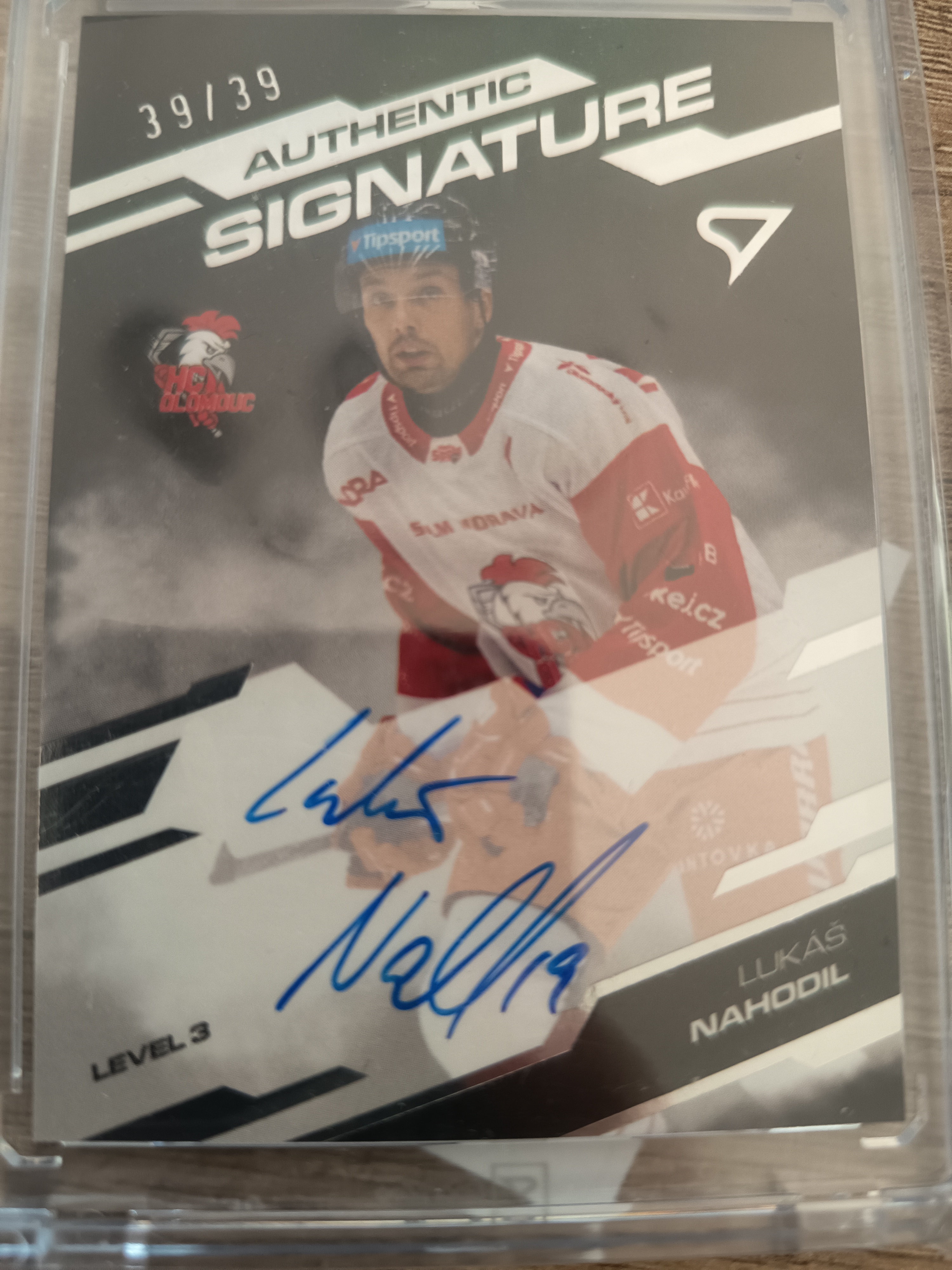 Authentic signature level 3 xx/39