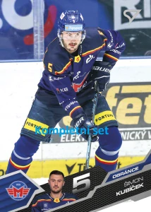 Kompletní set řadovek Motor České Budějovice (6 ks)  2 série 25/26