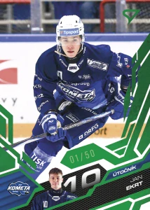 Jan Ekrt Emerald green 15/50 Kometa Brno 25/26