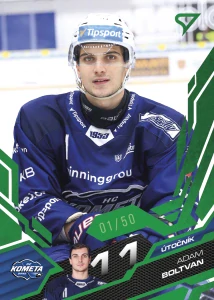 Adam Boltvan Emerald green 39/50 Kometa Brno 25/26