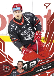 Graeme Mccormack Ruby red 13/25 Hradec Králové 25/26