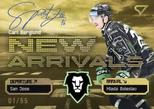 Carl Berglund New arrivals signature 42/55 Mladá Boleslav 25/26
