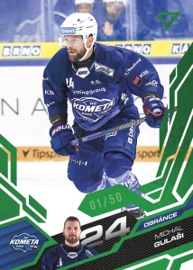 Michal Gulaši Emerald green 31/50 Kometa Brno 25/26