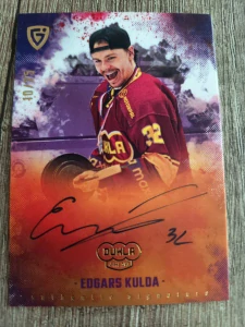 Edgars Kulda Champions signature limit 25 Jihlava 25/26