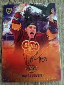 Matěj Vovsík Champions signature limit 25