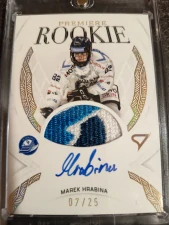 Marek Hrabina Rookie premiere woven 07/25 Vítkovice 25/26