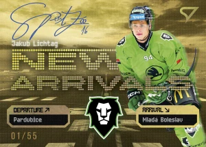 Jakub Lichtag New arrivals signature 54/55 Mladá Boleslav 25/26