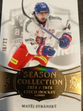 Matěj Stránský Season Collection Gold 16/22