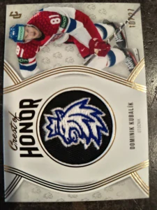 Dominik Kubalík  Crest of honor 10/27