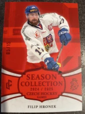 Filip Hronek Season Collection Red 5/15