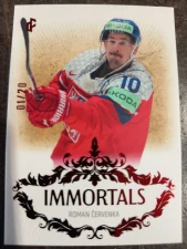 Roman Červenka Immortals red 01/20