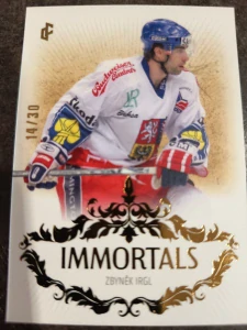 Zbyněk Irgl Immortals gold 14/30