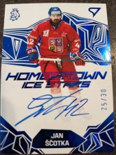 Jan Ščotka Homegrown Ice Stars Blue Auto 25/30