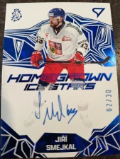 Jiří Smejkal Homegrown Ice Stars Blue Auto 02/30