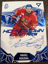 Pavel Kousal Homegrown Ice Stars Blue Auto 10/30
