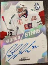 Josef Kořenář Signed Stars level 1 11/35