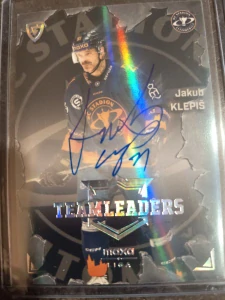 Jakub Klepiš Teamleaders signature 07/10 Litoměřice 25/26