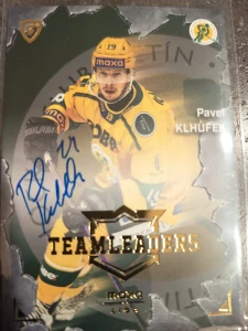 Pavel Klhůfek Teamleaders signature limit 25 Vsetín