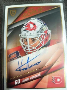 Jakub Vondráš Goalie signature limit 25 Pardubice