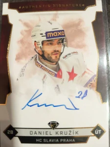 Daniel Kružík signature limit 25 Slavie