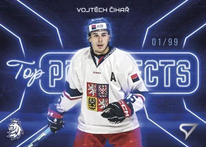 Vojtěch Čihař Top Prospects Neon Blue 12/99