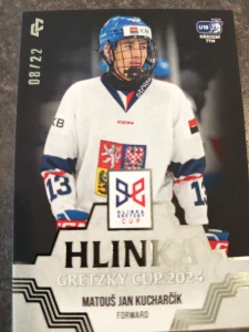 Matouš Jan Kucharčík Hlinka Gretzky cup 08/22