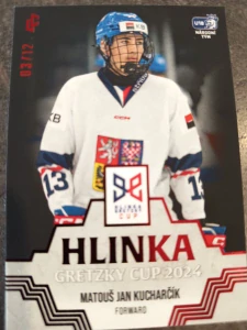 Matouš Jan Kucharčík Hlinka Gretzky cup 03/12
