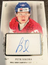 Petr Sikora World Junior championship  signature 12/14