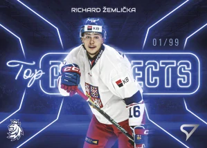 Richard Žemlička Top Prospects Neon Blue 48/99