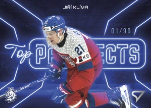 Jiří Klíma Top Prospects Neon Blue 07/99
