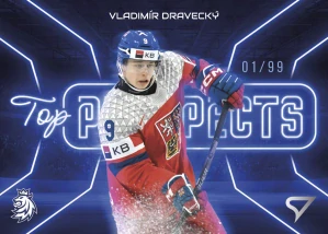 Vladimír Dravecký Top Prospects Neon Blue 91/99
