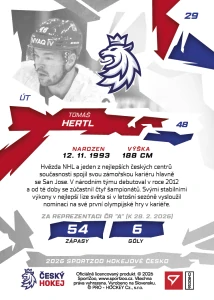 Tomáš Hertl Scarlet Red