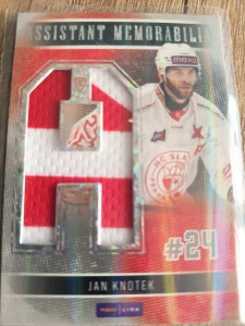 Jan Knotek Assistant memorabilia 3/3 Slavie 25/26