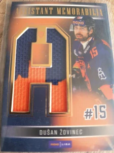 Dušan Žovinec Assistant memorabilia 10/15 Litoměřice 25/26