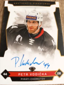 Petr Vodička Authentic signature 16/25 Chomutov 25/26