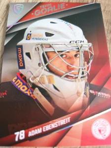 Adam Ebenstreit Team goalie 09/15 Slavie 25/26