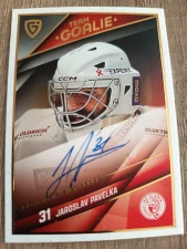 Jaroslav Pavelka Goalie signature limit 25