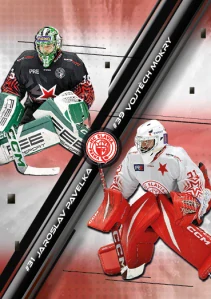 Jaroslav Pavelka Vojtěch Mokrý Goalie Tandem Slavie 25/26