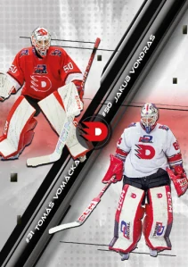 Tomáš Vomáčka Jakub Vondráš Goalie Tandem Pardubice 25/26