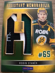 Robin Staněk Assistant memorabilia 4/15 Vsetín 25/26