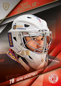 Adam Ebenstreit Team goalie Slavie 25/26