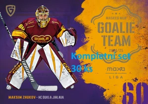 Kompletní set 30 ks Team goalie  24/25