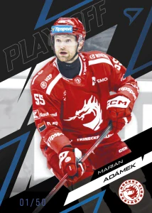 Marián Adámek Třinec Play off Azure blue 37/50 25/26 Play off