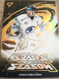 Adam Měchura Plzeň Stars of season golden script 04/50 25/26 Play off