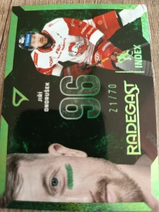 Jiří Ondrůšek Olomouc Radegast Index Shimmer green 21/70 25/26 Play off