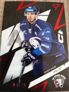 Matyáš Filip Plzeň Play off ruby red 01/25 25/26 Play off