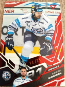 Marek Baránek Liberec ruby red 14/25 25/26 Play off